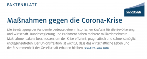 cdu-csu-fraktion-1 (CDU/CSU-Fraktion gibt wichtige Hinweise)