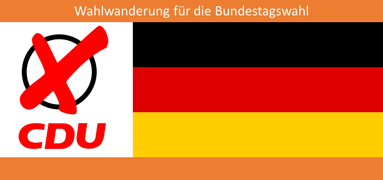 btw-2 (Zur Bundestagswahl: wir wandern wieder und suchen Bürgerkontakt)