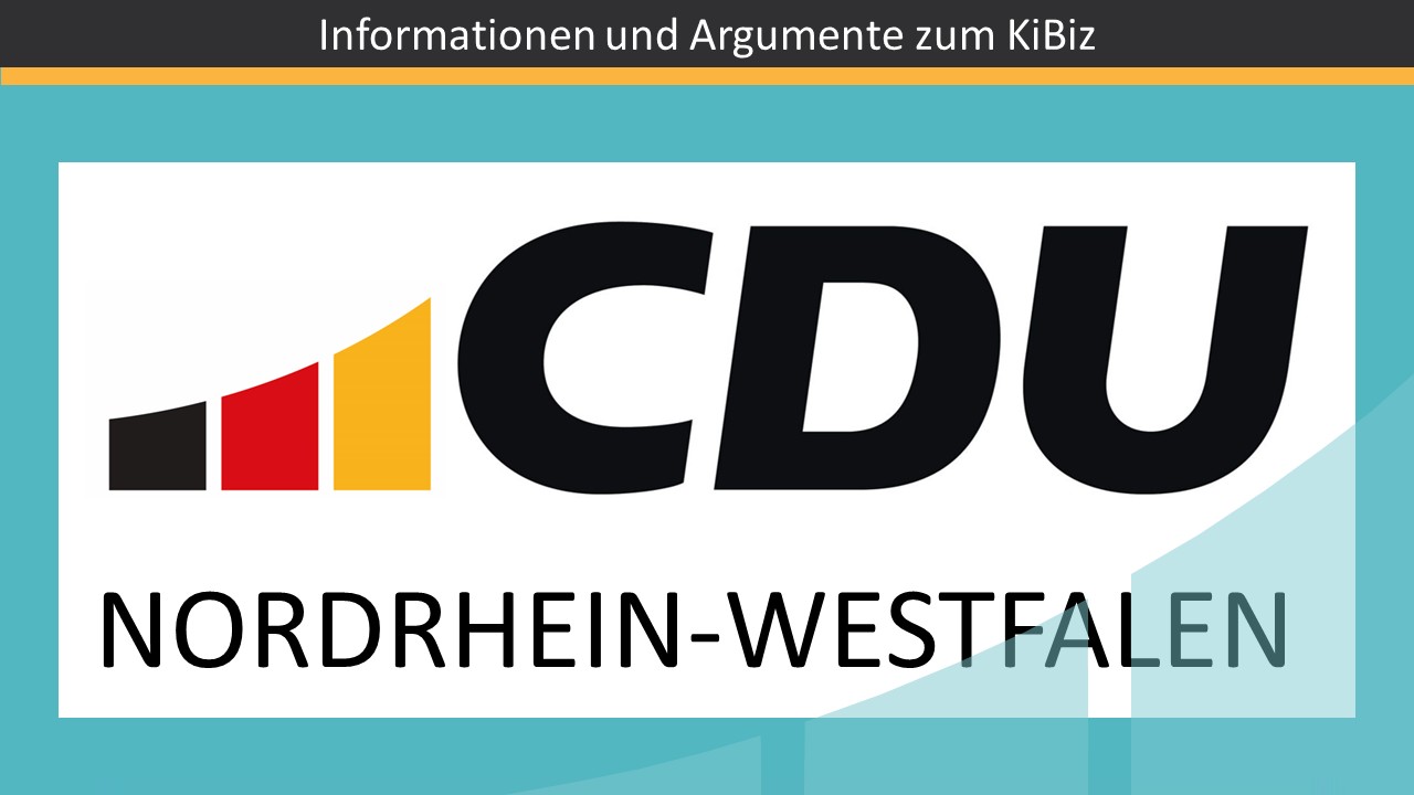 cdu-nrw (CDU-NRW: Informationen und Argumente zum KiBiz)